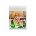 Sunsun Small Glass mesa de vidro mesa aquário de peixe dobrável tanque